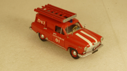 ГАЗ-22 Волга, пожарная, Раритет 1:43