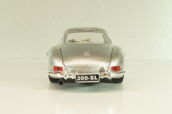 Mercedes 300 SL (W198) 1955, silver, 18-22023, Burago 1:24