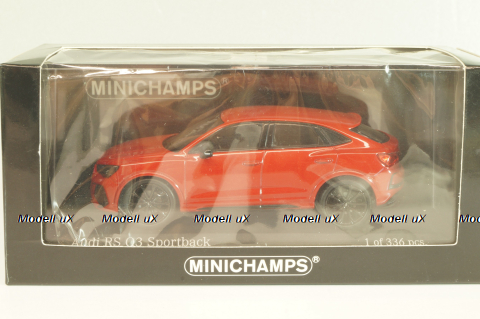 Audi RS Q3 2019 red metallic, 410018100, Minichamps 1:43
