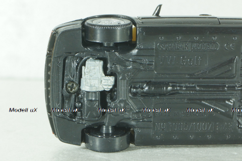 Volkswagen Golf VR6  (Golf III) 1991, black, 1005, Schabak 1:43