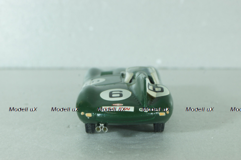 Jaguar D-type #6 Le Mans 1955, green, Brumm 1:43
