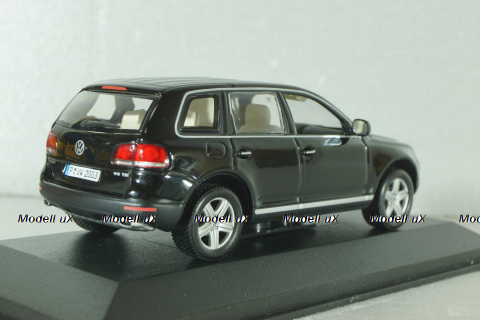 Volkswagen Touareg V10 TDI 2002, black, 840904109, Minichamps 1:43