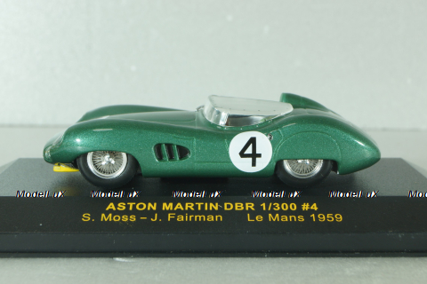 Aston Martin DBR 1/300 #4 24h Le Mans 1959, Moss/Fairman, green, LMC048, IXO 1:43