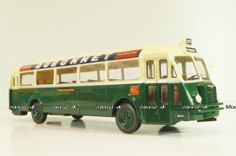 Chausson APH 47 bus 1947, green/beige, ADM075, Autobus Dal Mondo #75, Hachette 1:43 Блистер вскрыт!