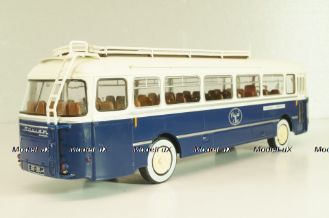 Saviem SC1 1960, bus, blue/white, AUTOBUS DAL MONDO №71, Hachette 1:43