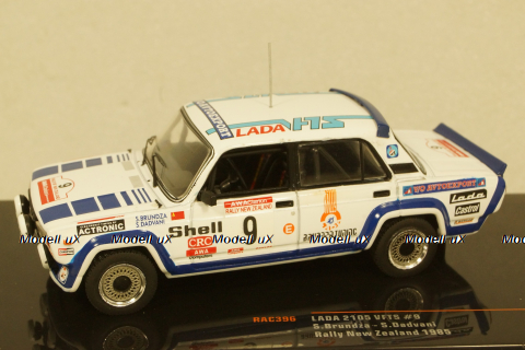 Ваз-2105 Lada VFTS #9 Rally Neuselaand 1985 Brundza/Dadvani, RAC396, IXO 1:43