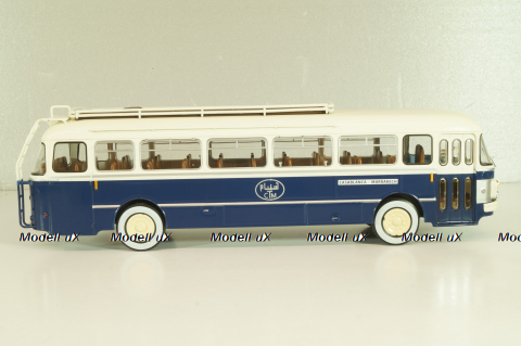 Saviem SC1 1960, bus, blue/white, AUTOBUS DAL MONDO №71, Hachette 1:43