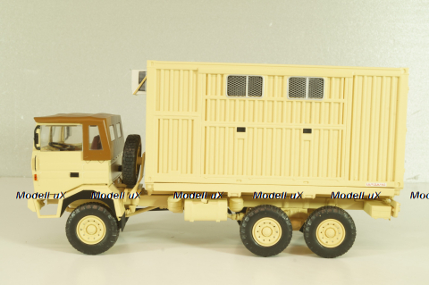 Berliet GBD 6x6 1973, beige, G111A046, Berliet Collection #047, Hachette 1:43