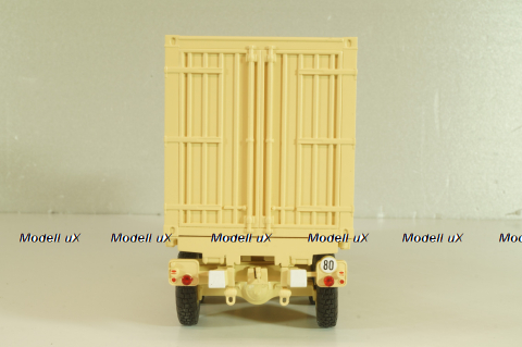 Berliet GBD 6x6 1973, beige, G111A046, Berliet Collection #047, Hachette 1:43