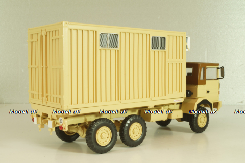 Berliet GBD 6x6 1973, beige, G111A046, Berliet Collection #047, Hachette 1:43