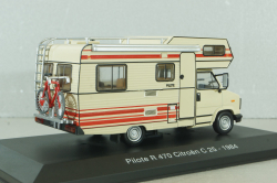 Pilote R470 Citroën C25 camper van  1984, beige/red, HPC001, Hachette Passion Camping-Cars #1 1:43 Уценка!