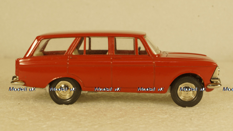 Москвич-427, красный, май 1988г, Тантал/Радон 1:43
