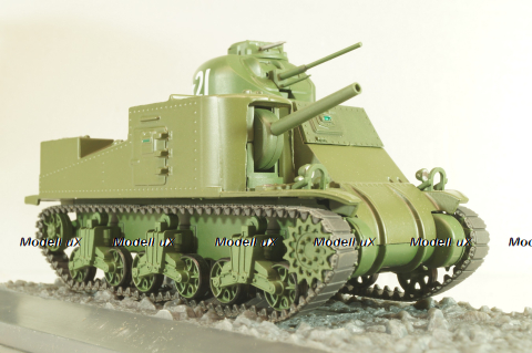 M3 Lee США 1944г. Танки, легенды мировой бронетехники №14, TLOB014, DeAgostini 1:43