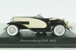 Duesenberg SSJ 1933, creme/black, Altaya 1:43