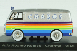 Alfa Romeo Romeo Charms 1959, silver, Altaya 1:43