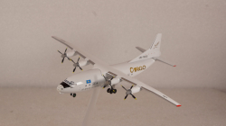 Ан-10А Antonov AN-10 Алма-Аты модель самолета, Herpa 1:200