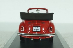 Volkswagen Kafer 1302 LS Cabrio 1971 red, Altaya 1:43