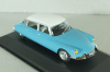 Citroen DS 19 1966, blue/white, WB229, WhiteBox 1:43