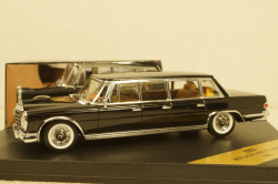 Mercedes 600 W100 pullman 1965 black, Vitesse 1:43