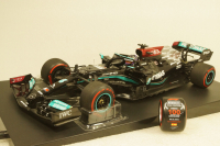 Mercedes  AMG Petronas Formula 1 Team W12 E Performance Hamilton 100TH Pole  Spanish GP 2021, 110210444, Minichamps 1:18