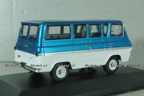 Ford Econoline 1964, blue/white, WB284, WhiteBox 1:43