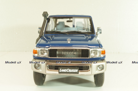 Toyota Land Cruiser 76 2017, blue, ALM870101, Almost Real 1:18