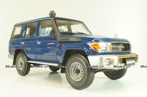 Toyota Land Cruiser 76 2017, blue, ALM870101, Almost Real 1:18