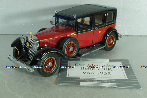 Mercedes Benz 770K 1935, red, Franklin Mint 1:24