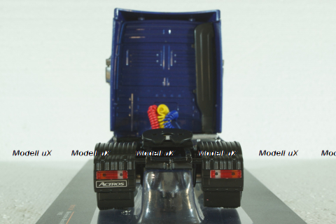 Mercedes Actros MP1 1995 blue, TR121, IXO 1:43