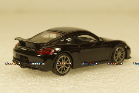 Porsche 981 Cayman Gt4 Black, 870066121, Minichamps 1:87