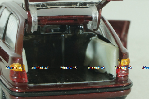 BMW 525i (E34) 1987, dark red, 1011, GAMA, 1:43