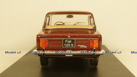 Fiat 125 Special dark red, WB124075, WhiteBox 1:24