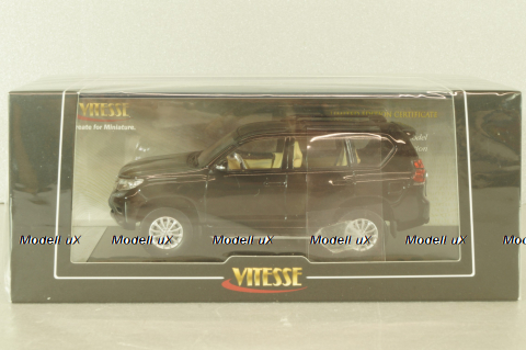 Toyota Land Cruiser Prado (J150) 2018, black, 29412, Vitesse 1:43