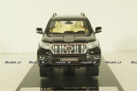 Toyota Land Cruiser Prado (J150) 2018, black, 29412, Vitesse 1:43