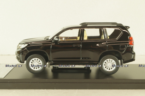 Toyota Land Cruiser Prado (J150) 2018, black, 29412, Vitesse 1:43