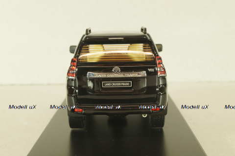 Toyota Land Cruiser Prado (J150) 2018, black, 29412, Vitesse 1:43