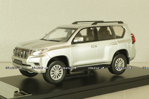 Toyota Land Cruiser Prado (J150) 2018, silver, 29411, Vitesse 1:43