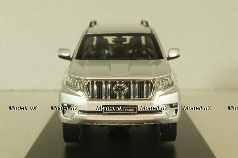 Toyota Land Cruiser Prado (J150) 2018, silver, 29411, Vitesse 1:43