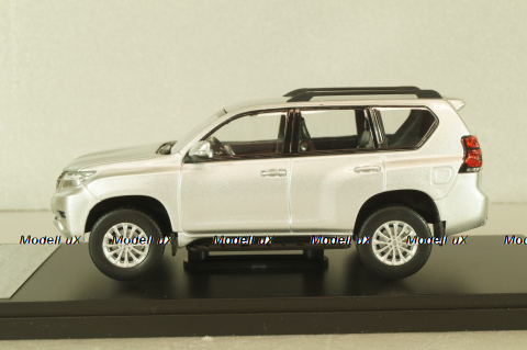 Toyota Land Cruiser Prado (J150) 2018, silver, 29411, Vitesse 1:43