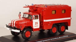 АР-2(131)133 Пожарный рукавный автомобиль на шасси Зил 131 г.Москва, TruckTyr 1:43