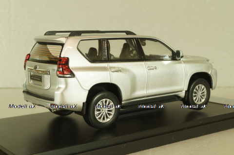 Toyota Land Cruiser Prado (J150) 2018, silver, 29411, Vitesse 1:43