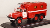 АР-2(131)133 Пожарный рукавный автомобиль на шасси Зил 131 г. Ленинград, TruckTyr 1:43