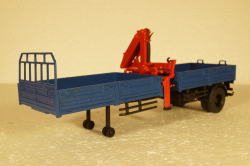  Полуприцеп с манипулятором, Ручная работа 1:43