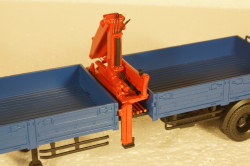  Полуприцеп с манипулятором, Ручная работа 1:43