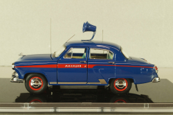 ГАЗ-21Г Волга Милиция, ОРУД 1958, синяя, V43 (MTC) 1:43