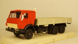 КамАЗ-53212, 02.1988 красный/белый, Арек 1:43