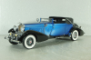 Duesenberg J Victoria 1933, blue/black, Franklin Mint 1:24