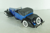 Duesenberg J Victoria 1933, blue/black, Franklin Mint 1:24