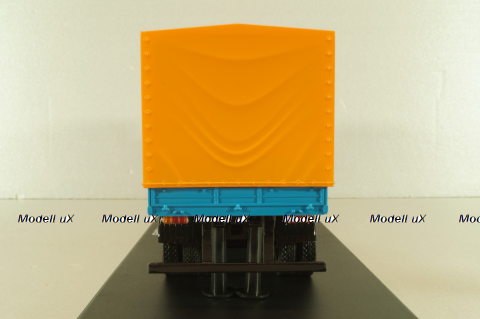 Маз-5432 тягач с п/прицеп Маз-93971 1983, красный/синий,  47050, Premium Classixxs 1:43