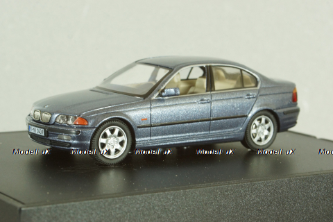 BMW 328i sedan (E46) 1998, grey, Schuco 1:43